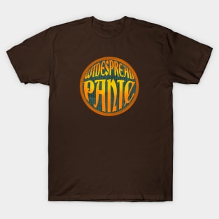 Widespread Panic denim and paint design T-Shirt